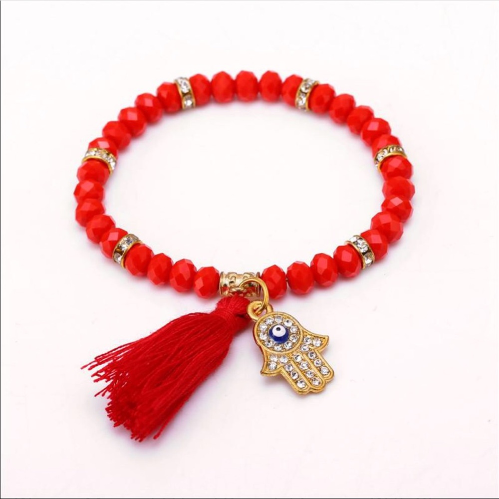 $5 if bundled! Evil eye beaded bracelet